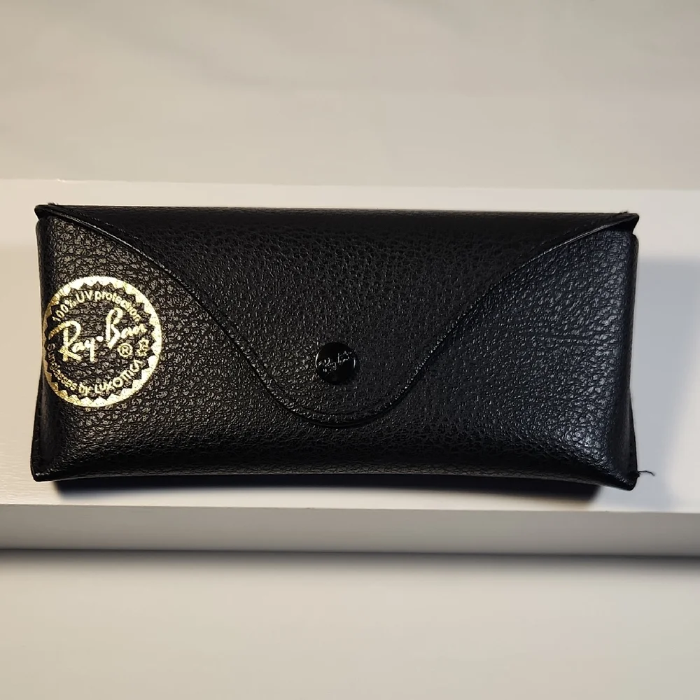 Ray-Ban Black Textured‎ Glasses Case